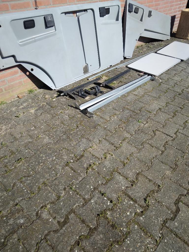 VW T3 Multivan zijwandpanelen met klaptafel, Ophalen