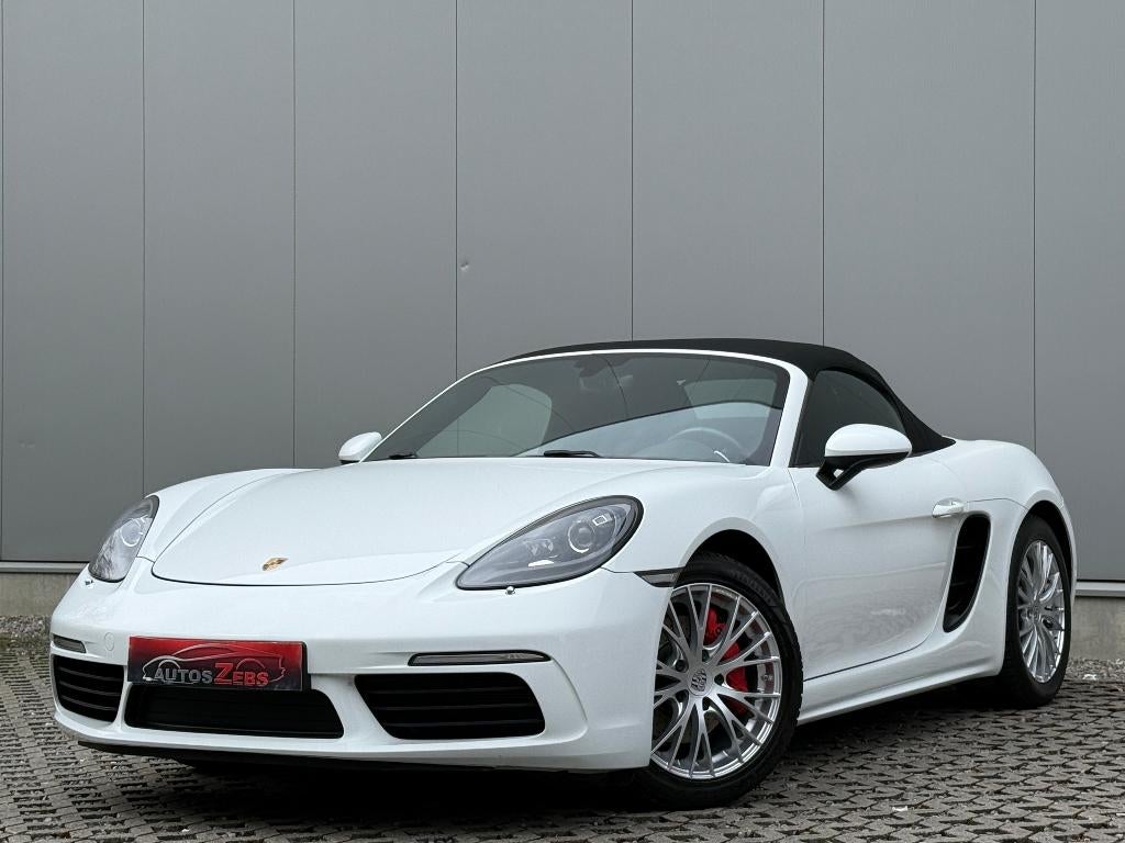 Porsche Boxster S Cabrio 2.5 Turbo PDK BTW/VAT/TVA, Auto's, Porsche, Achterwielaandrijving, Cabriolet, 257 kW, Wit