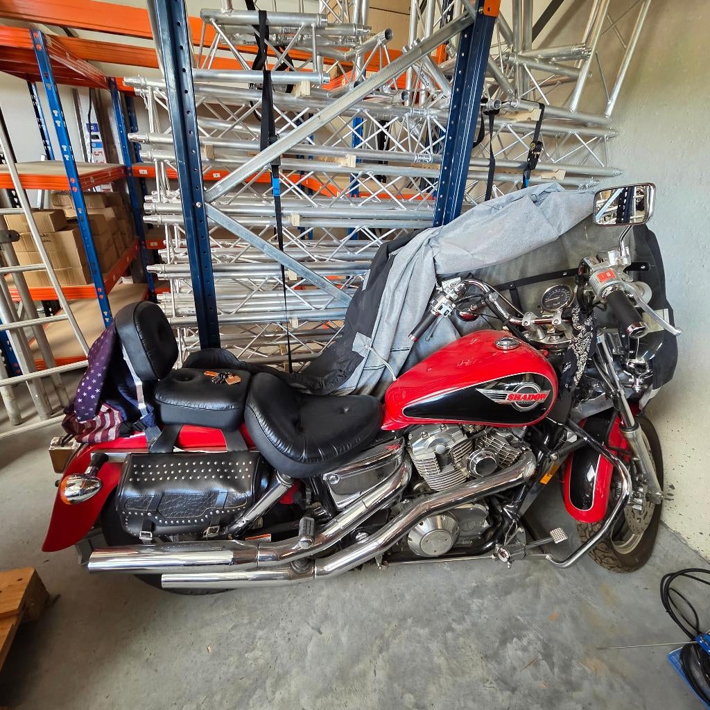 Honda Shadow VT1100 Custom built, Motoren, 2 cilinders, 1099 cc, Particulier, Meer dan 35 kW