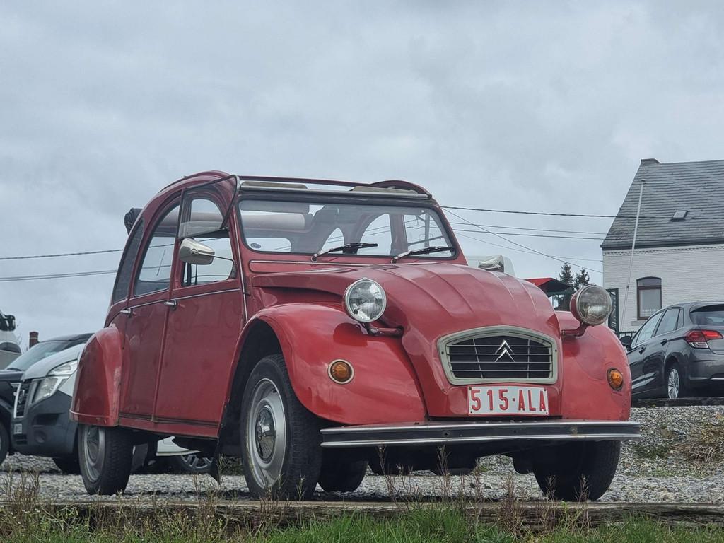 Citroën 2CV SPECIAL * LIRE ANNONCE, Autos, Rouge, Achat, 4 portes, 602 cm³