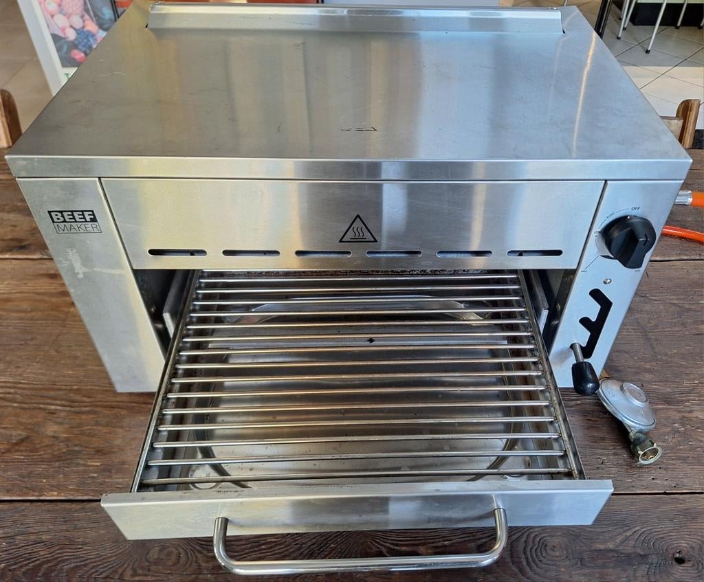 Beef maker grill, gas aansluiting, Zakelijke goederen, Ophalen
