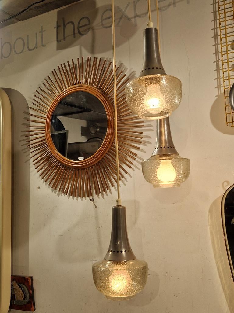 vintage hanglamp van RAAK Amsterdam, cascade waterval lamp, Antiquités & Art, Enlèvement ou Envoi