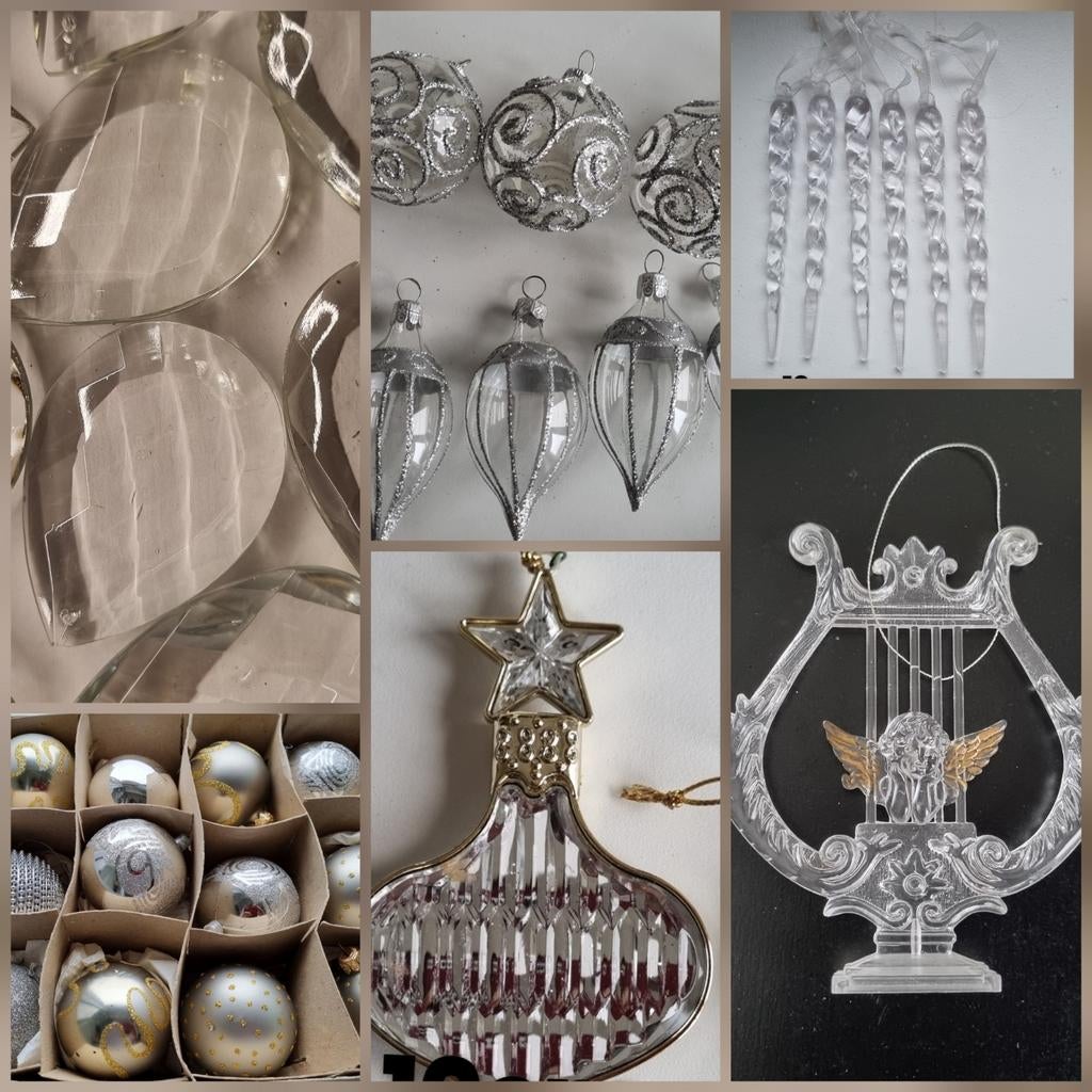 Kerstversiering zie foto's, Diversen, Kerst, Ophalen of Verzenden, Zo goed als nieuw