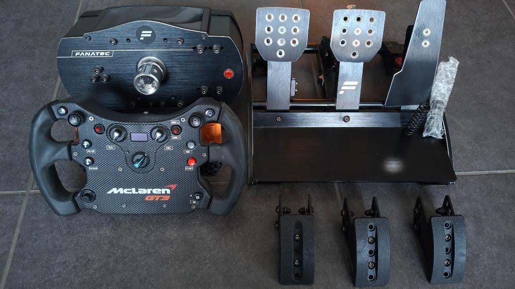 Volledige Fanatec SImracing kit, Computers en Software, Ophalen, Gebruikt, Fanatec