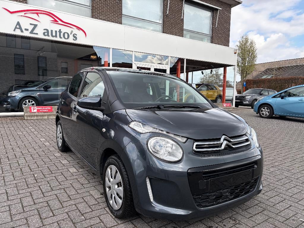 Citroen C1 1.0 Benzine Airco en Cruise-control, Voorwielaandrijving, Stof, Blauw, C1