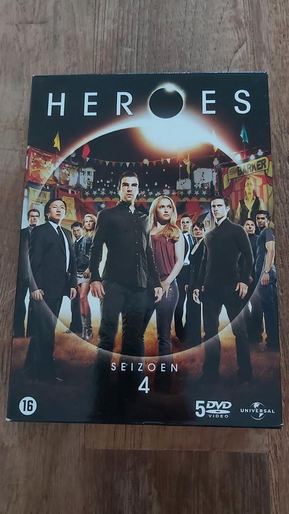 Heroes seizoen 4, CD & DVD, DVD | TV & Séries télévisées, Enlèvement ou Envoi, Coffret, Science-Fiction et Fantasy, À partir de 16 ans