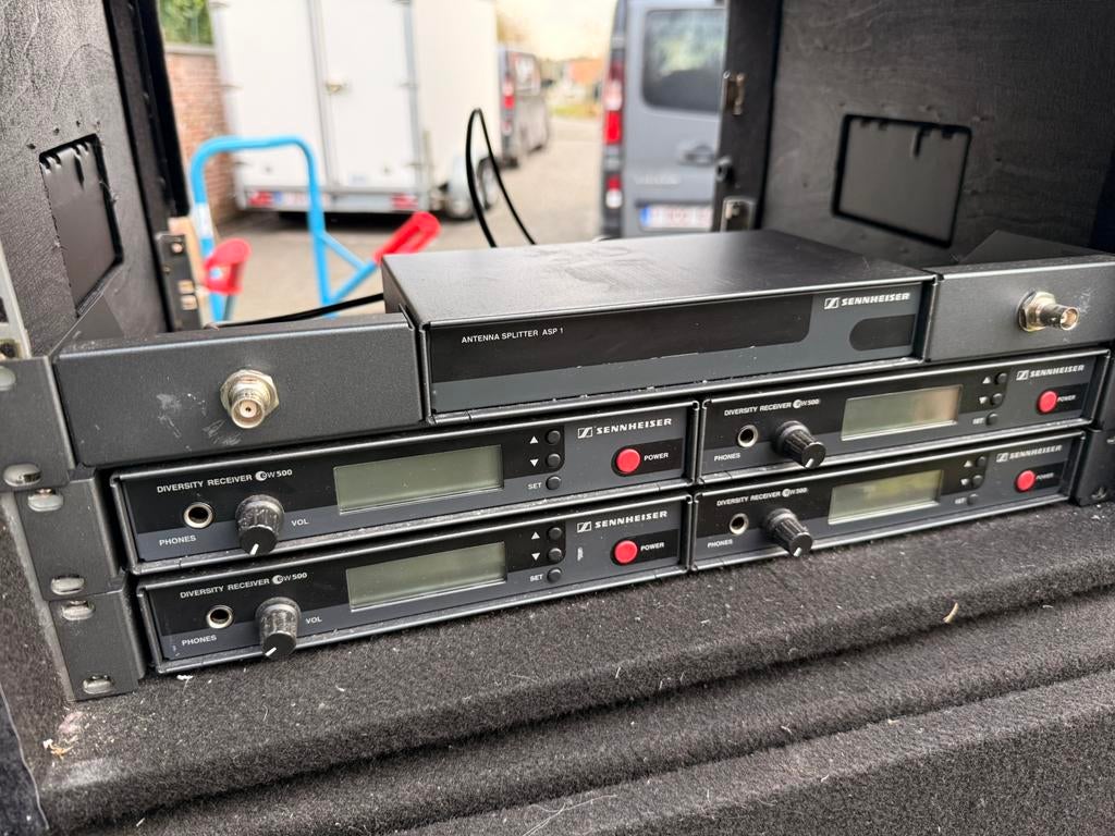 Sennheiser EW500 draadloos systeem, Ophalen, Draadloos