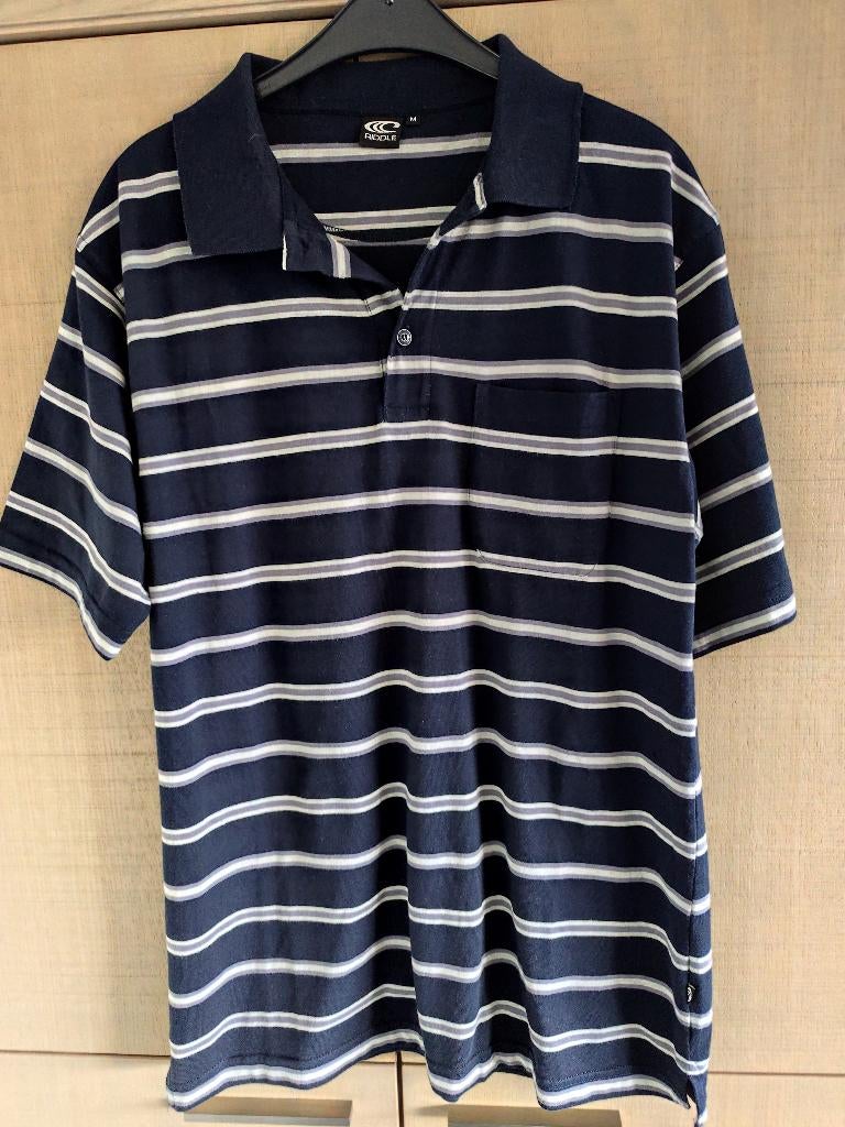 Herenpolo Riddle, maat M, Ophalen of Verzenden, Zo goed als nieuw, Riddle, Maat 48/50 (M)