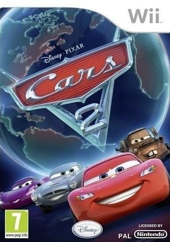 Disney Pixar Cars 2 (zonder boekje), Gebruikt, 1 speler, Racen en Vliegen, Ophalen of Verzenden