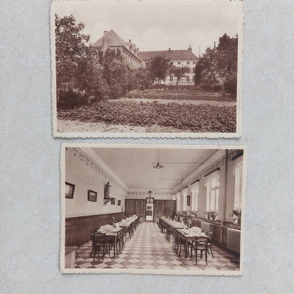 2 oude postkaarten van Rooborst, Enlèvement ou Envoi