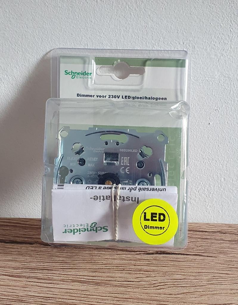 Schneider Inbouw Dimmer LED Lampen, Ophalen of Verzenden, Nieuw
