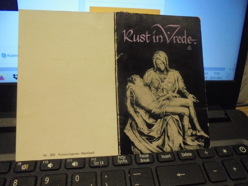 dp Martha Onraedt, Verzamelen, Ophalen of Verzenden, Bidprentje