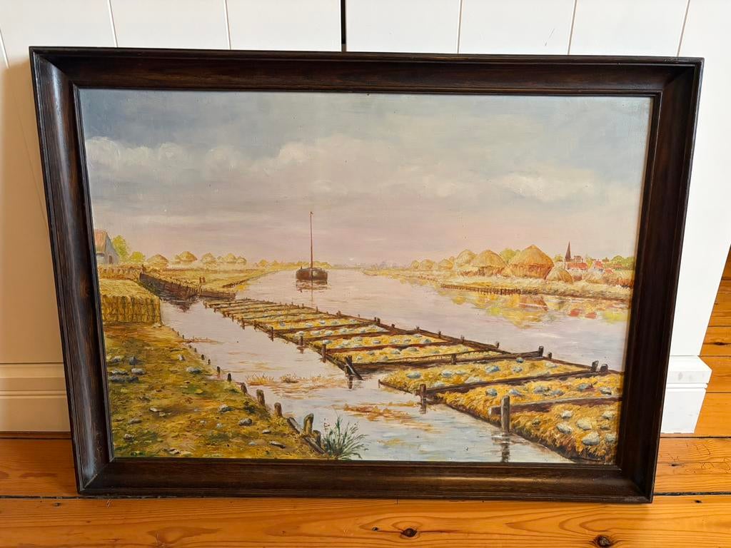 Schilderij vlasroten in Kortrijk, Enlèvement