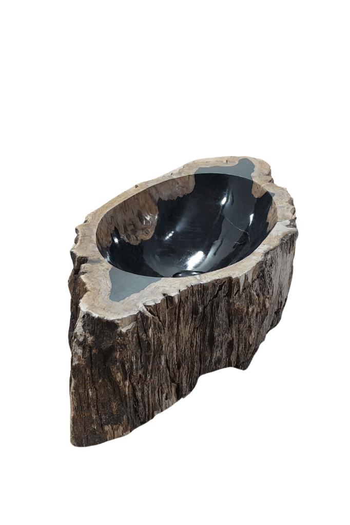 versteend houten wasbak (fossiel, Minder dan 50 cm, 50 tot 100 cm, Beige, Nieuw