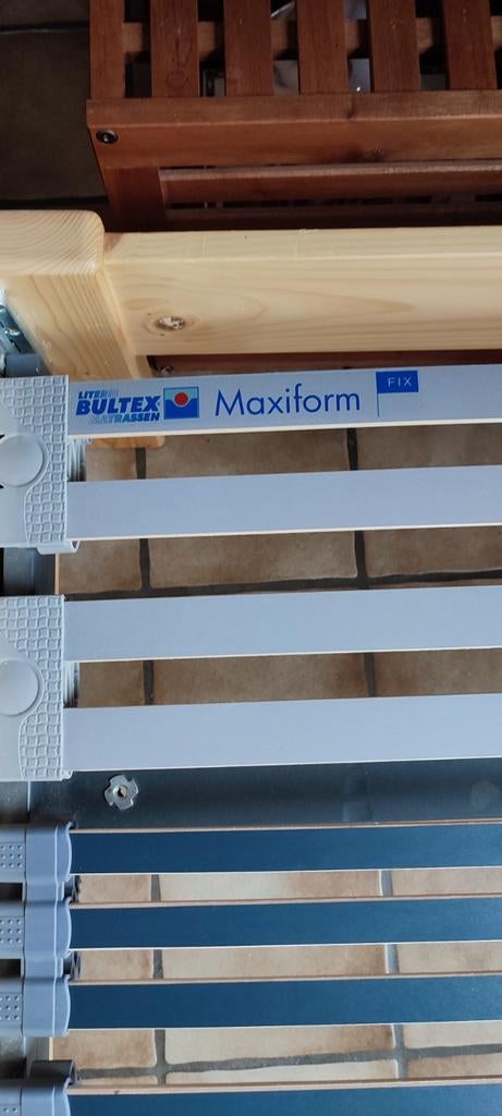 Lit 1 pers avec sommier Bultex maxi flex, Enlèvement, 90 cm, Sommier