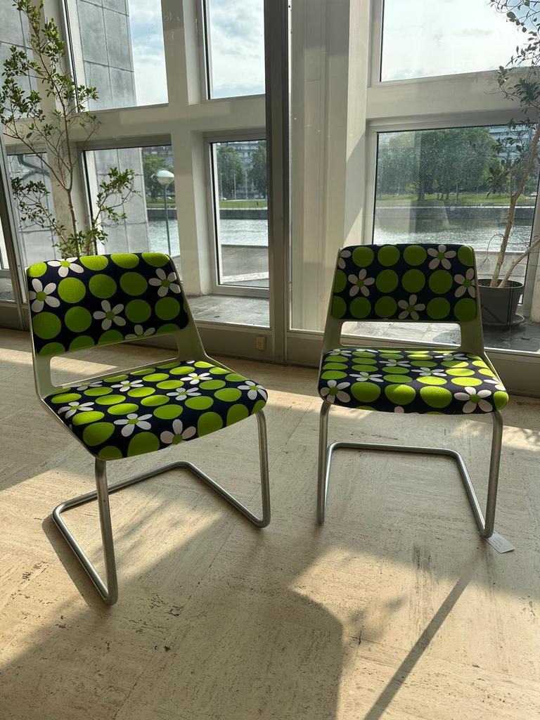 Duo de Chaises André Cordemeyer pour Gipsen, Maison & Meubles, Chaises, Enlèvement, Utilisé, Deux