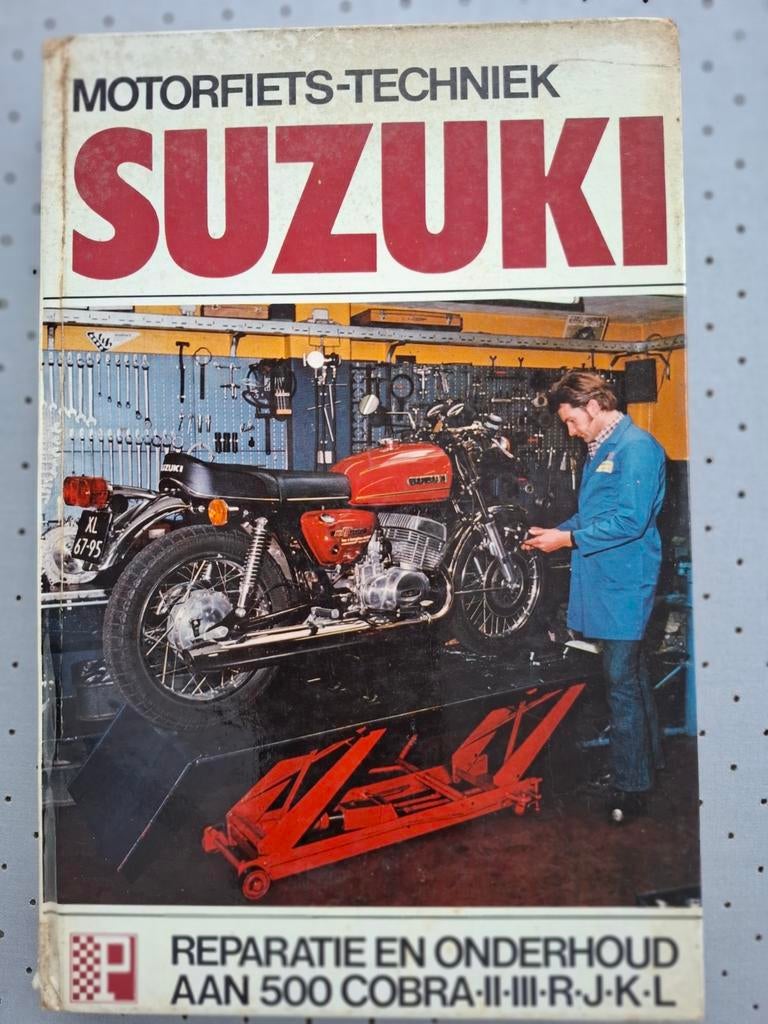 Manuel d'atelier à deux temps Suzuki 500cc, Motos, Enlèvement, Suzuki