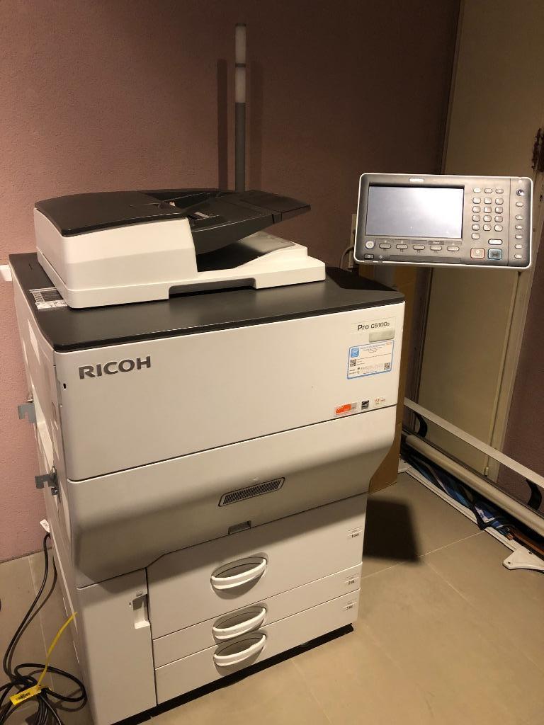 Ricoh Pro C5100S professionele kleurenproductieprinter, Ophalen, All-in-one, Niet werkend, Ricoh