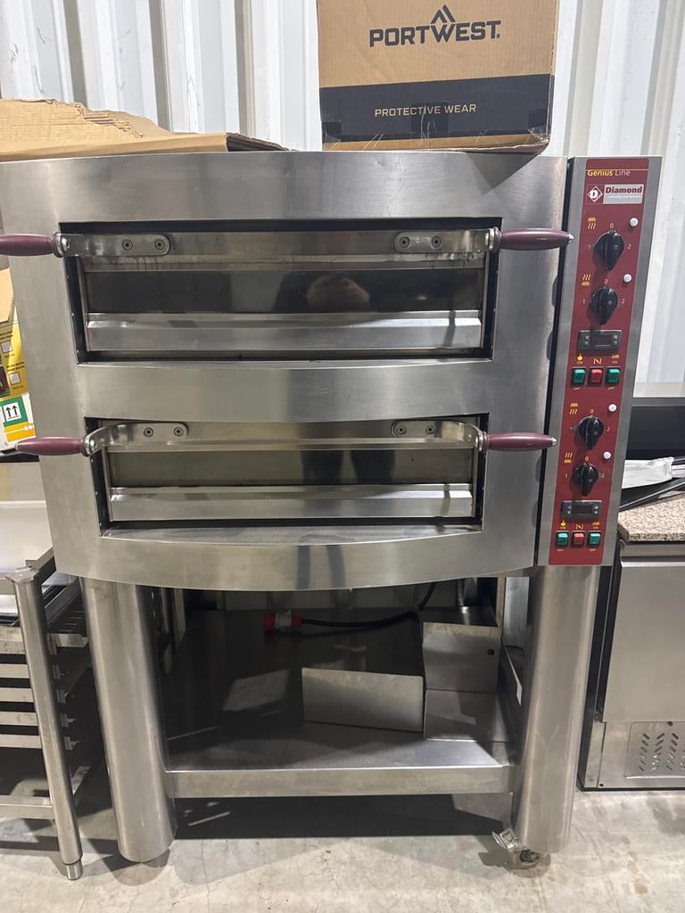 Professionele Dubbele Pizzaoven – Diamond Genius Line, Zakelijke goederen, Horeca | Food, Ophalen