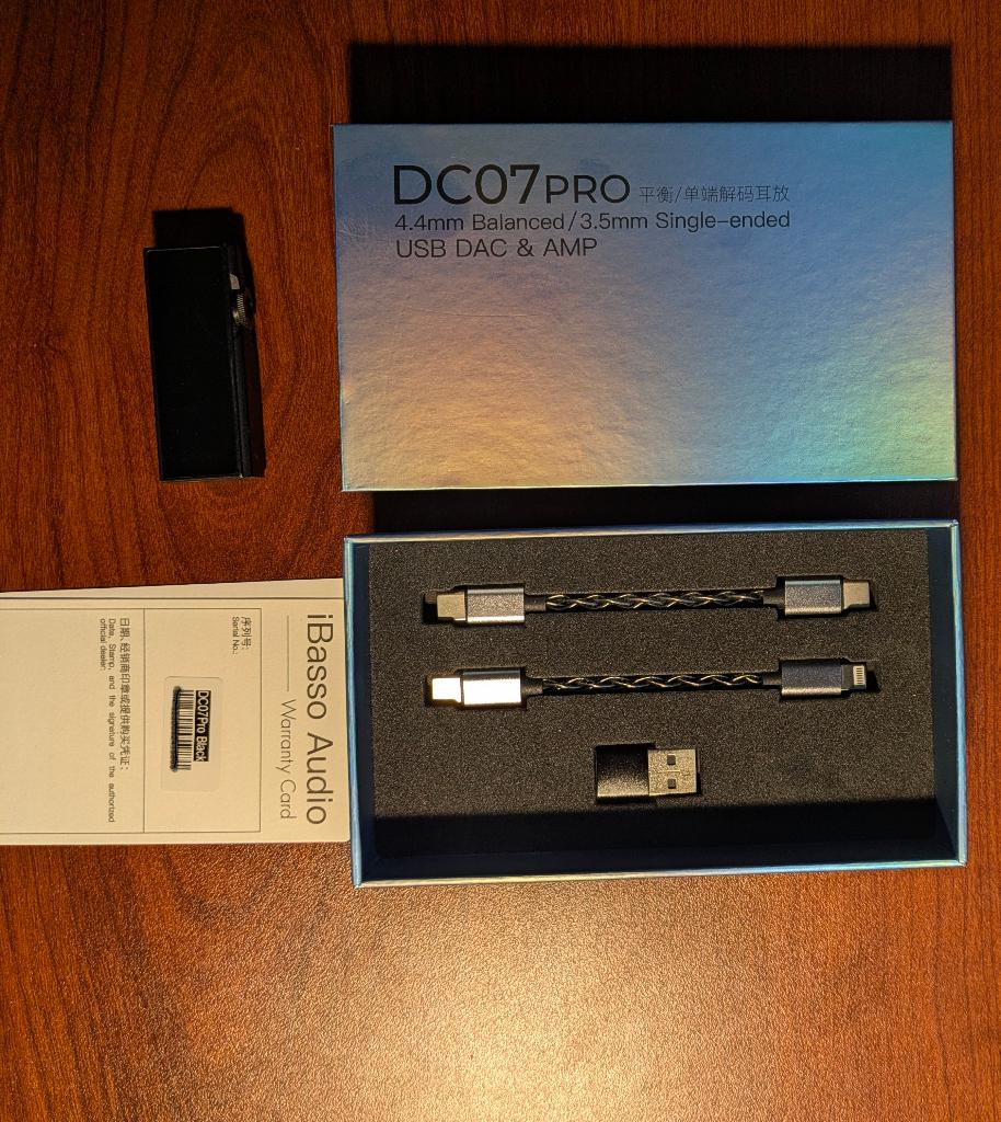 IBASSO DC07PRO DAC (1 jaar garantie), Audio, Tv en Foto, Mp3-spelers | Accessoires | Overige merken, Ophalen of Verzenden, Gebruikt