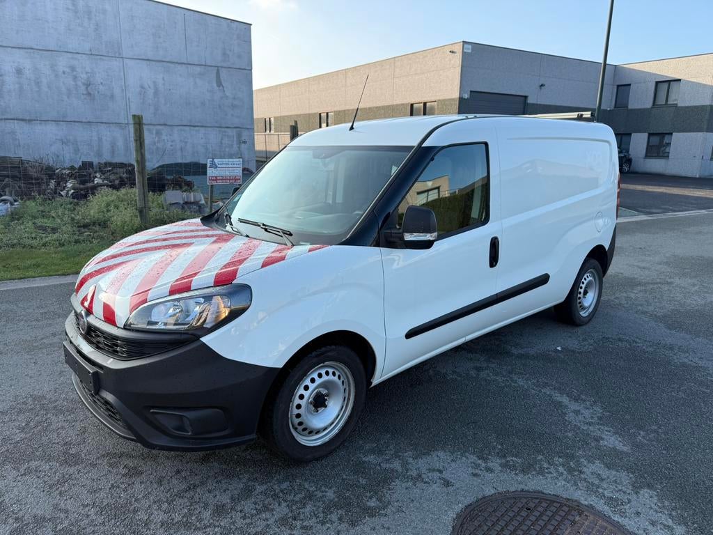 Fiat  Doblo 1.4 Benzine & CNG , 2019 , 51.000 KM, Wit, Bedrijf, Handgeschakeld, 1400 cc
