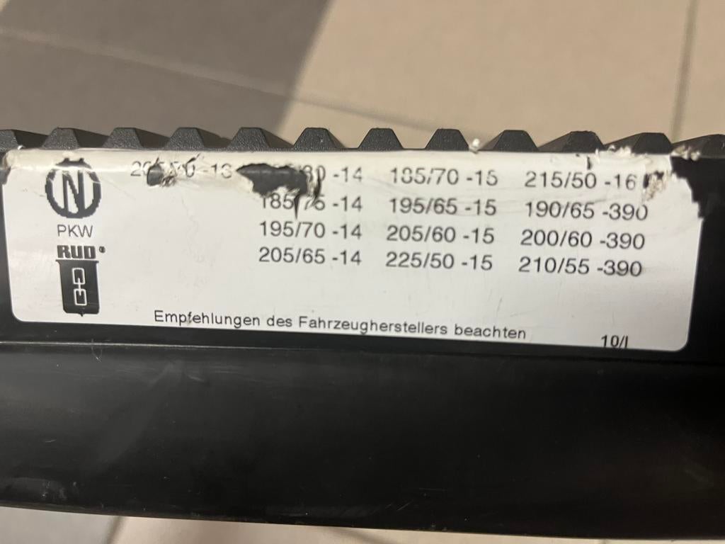 Sneeuwkettingen RUD, Enlèvement, Neuf