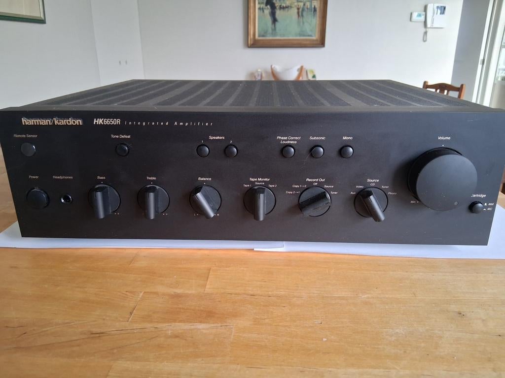 ampli Harman Cardon 6660r, Ophalen