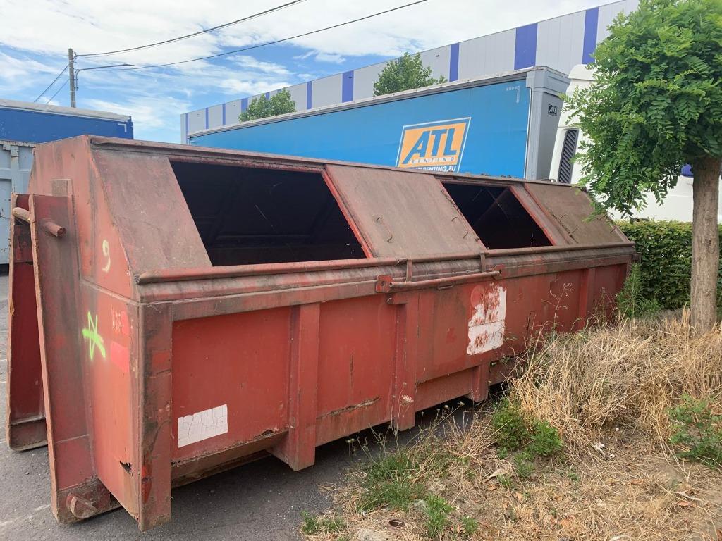 conteneur 15M3, crochet, bras et portail, Enlèvement ou Envoi, Utilisé