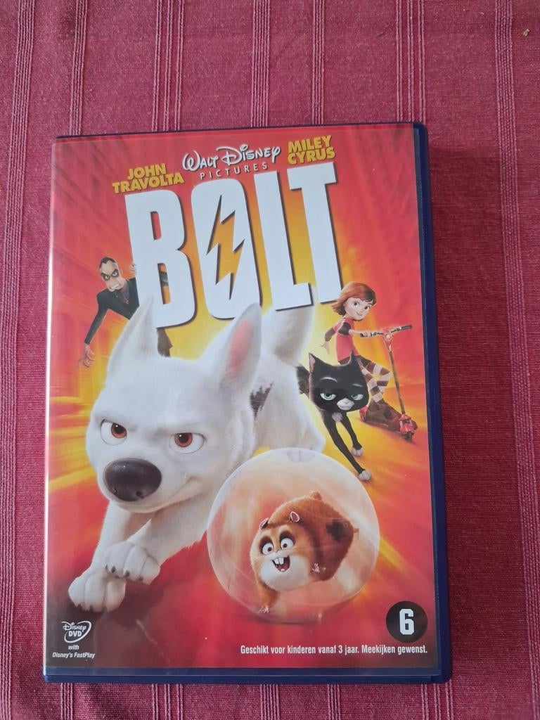 Bolt - Disney - DVD, Cd's en Dvd's, Dvd's | Kinderen en Jeugd, Gebruikt, Tv fictie, Avontuur, Vanaf 6 jaar, Ophalen of Verzenden