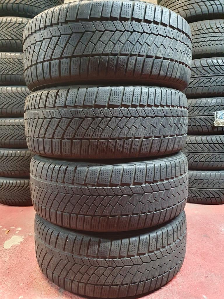 4 pneus Continental 225/50/18 RUNFLAT et étoilée, Enlèvement, Utilisé