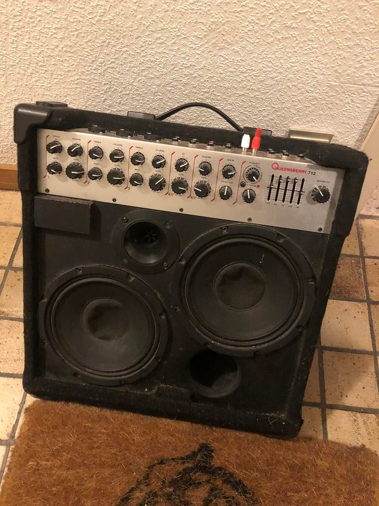 Versterker speaker, Ophalen, Zo goed als nieuw