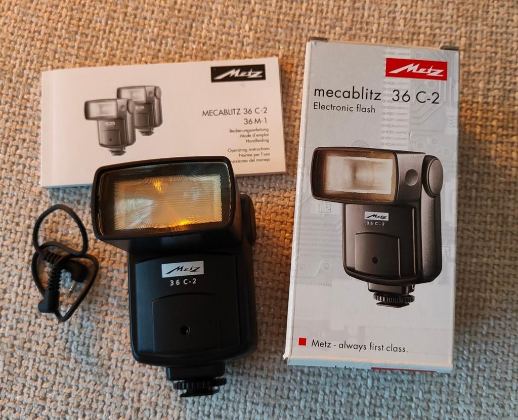 Flash / flitser METZ mecablitz 36-C2, perfecte staat!, Enlèvement ou Envoi, Comme neuf, Metz