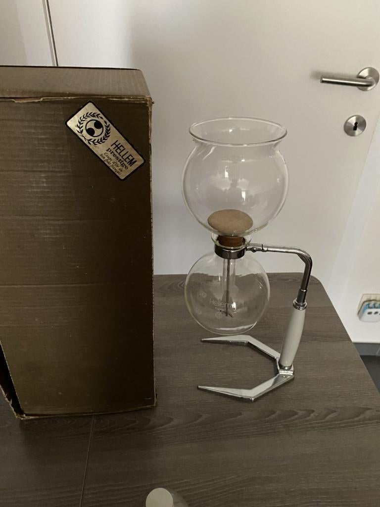 Cafetière Hellem Prestige, Enlèvement, Comme neuf, Verre