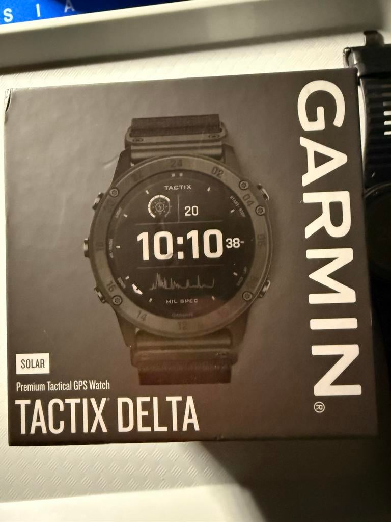 Garmin tactix delta solar 51mm, Enlèvement, GPS, Comme neuf