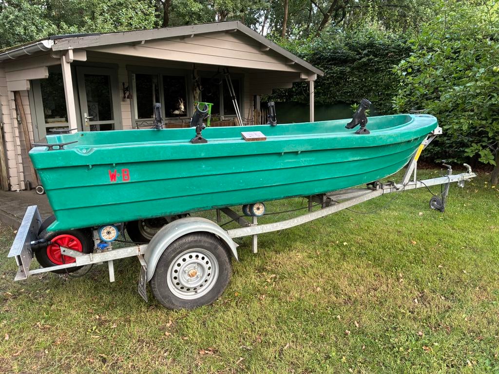 Visboot / sloep / Yamaha 9,9 Pk 4 takt, 3 à 6 mètres, Jusqu'à 10 ch, Enlèvement, Utilisé