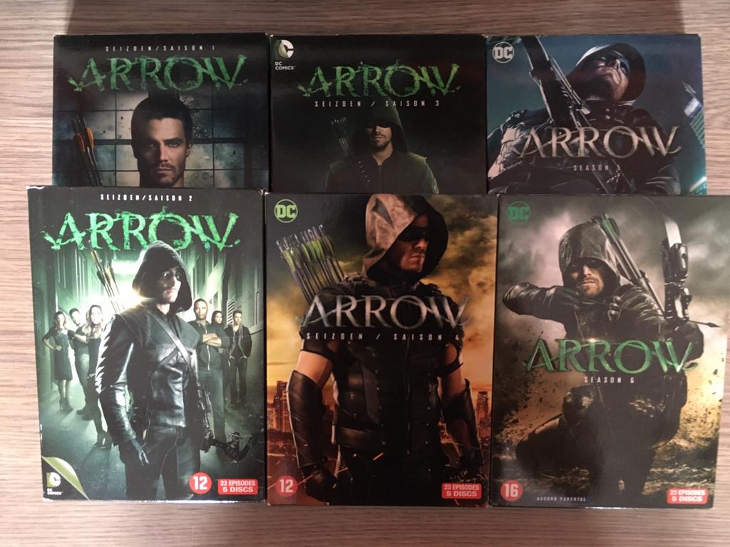 Dvd’s serie Arrow seizoen 1-6, Cd's en Dvd's, Ophalen of Verzenden, Zo goed als nieuw, Actie en Avontuur