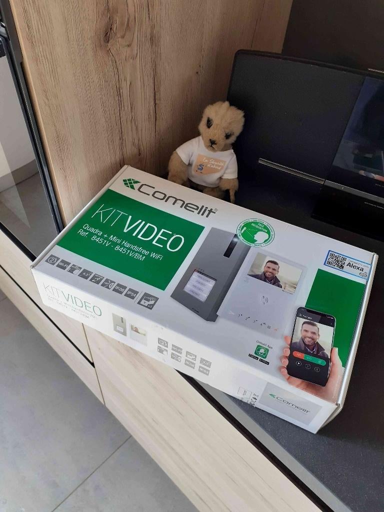 Videophone COMELIT 8451 neuf, écran couleur, appli Smarphone, Enlèvement ou Envoi, Neuf, Autres types