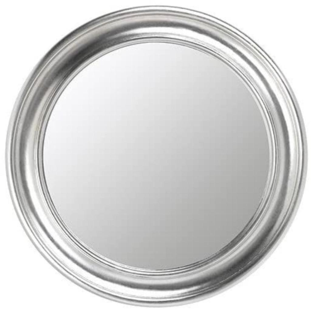 2 x Spiegel Zilver ( Ikea : Model Songe) – 72 cm - Nieuw, Huis en Inrichting, Woonaccessoires | Spiegels, Ophalen, Nieuw, Rond