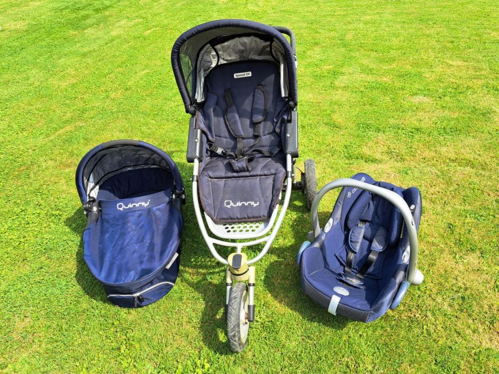 Buggy 3 in 1, Pneus, Poussette combi, Quinny, Enlèvement