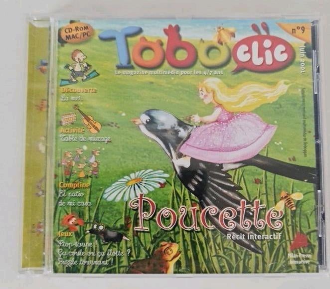 Pc game toboclic nr. 9 : POUCETTE, Games en Spelcomputers, Ophalen of Verzenden, Zo goed als nieuw