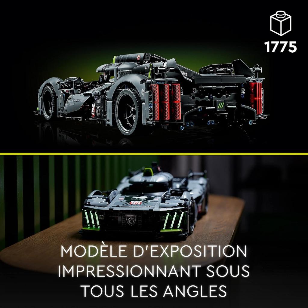 LEGO Technic PEUGEOT 9X8 LIVRAISON RAPIDE ET GRATUITE, Envoi, Neuf, Ensemble complet, Lego