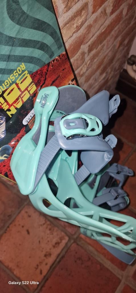 Snowboard Rossignol pour enfants 80cm, Enlèvement ou Envoi, Comme neuf, Fixations