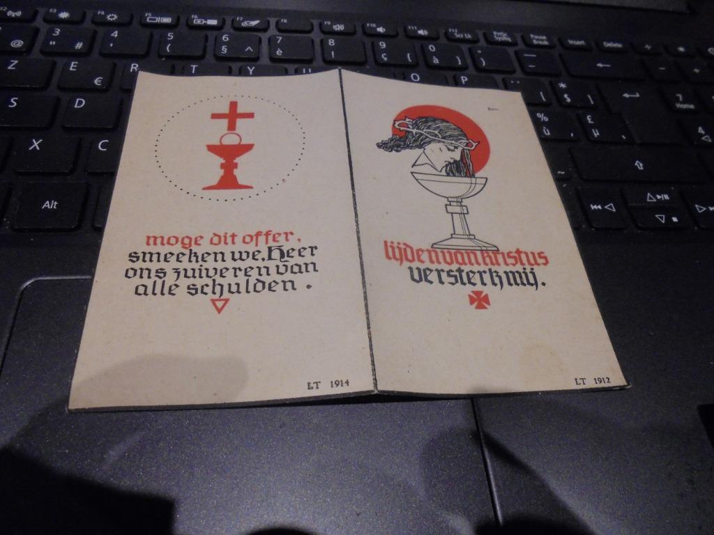 dp  Milis Gustaaf en Eric, Verzamelen, Ophalen of Verzenden, Bidprentje