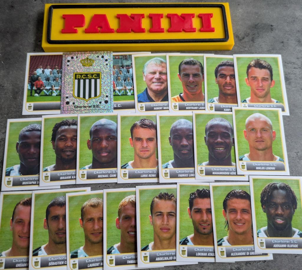 Panini football 2004 22X SP.CHARLEROI voetbal stickers 2004, Hobby en Vrije tijd, Stickers en Plaatjes, Nieuw, Verzenden