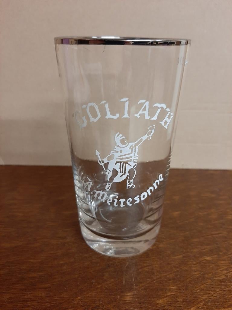 Goliath Meiresonne- email, Ophalen of Verzenden, Zo goed als nieuw, Bierglas