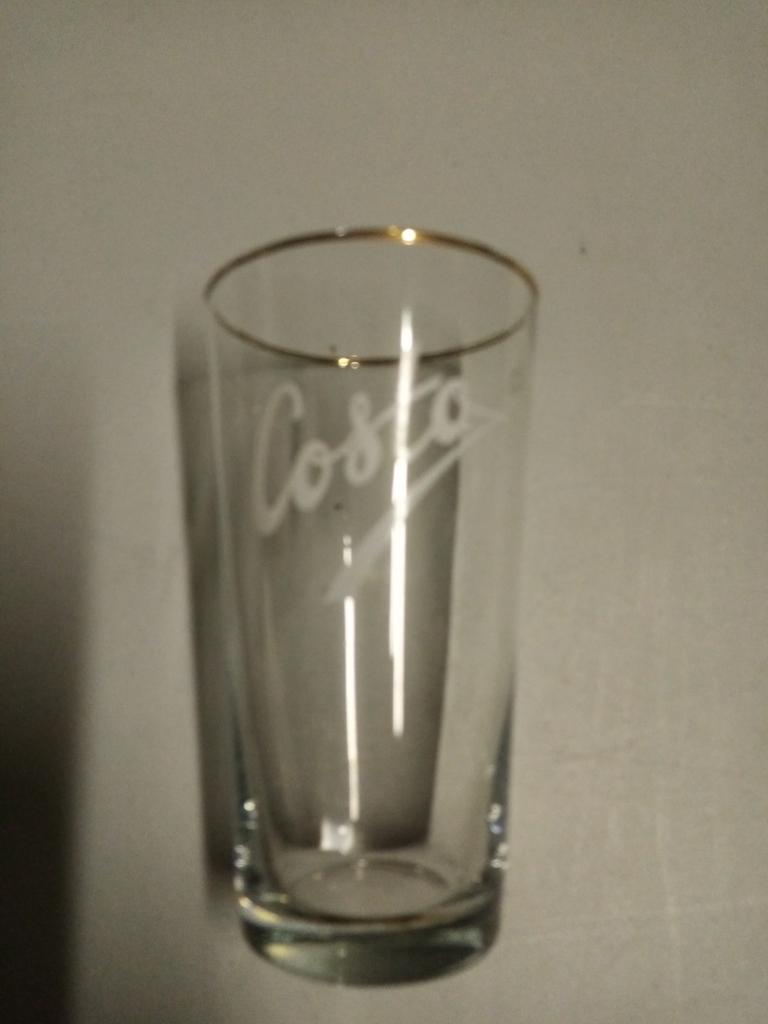 10 oude bierglazen COSTO van brouwerij Mena uit Rotselaar, Ophalen, Zo goed als nieuw, Glas of Glazen, Overige merken