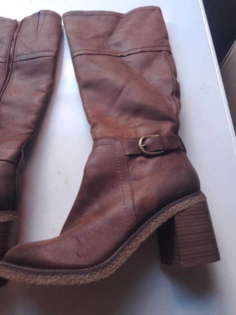 maat 38 TU laarzen botten als nieuw!, ANDERE, Hoge laarzen, Bruin, Verzenden