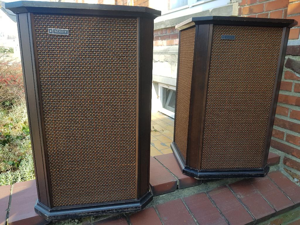 HH Scott SQ-100, Audio, Tv en Foto, Luidsprekerboxen, Ophalen, Gebruikt