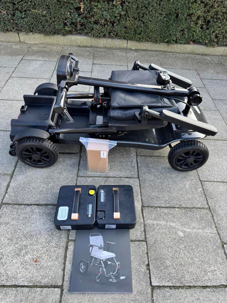 Ultraléger Voiturette électrique 14kg Scootmobiel etat neuf, Enlèvement ou Envoi