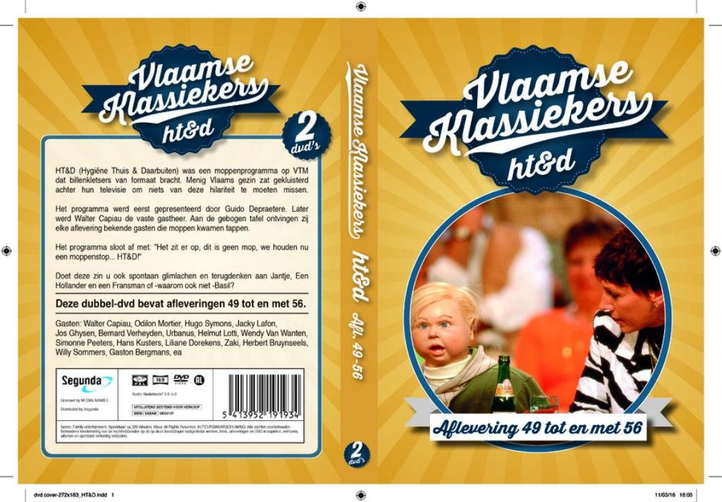 HT&D (4 x 2 dvd's) Vlaamse Klassiekers, Ophalen of Verzenden